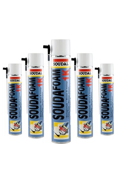 Soudal Soudafoam 1k Poliuretan Köpük 600 Gr - 10 Adet