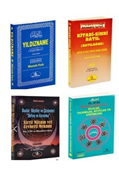 Esma Yayınları Özel Sırlı Gizli 4 Lü Dua Ve Havas Kitapları