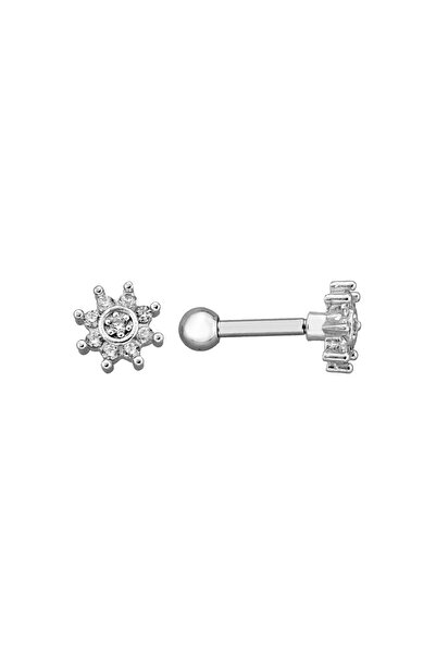 BY DİLEK ÇETİN ACCESSORY Çelik Kıkırdak Helix Tragus Piercing