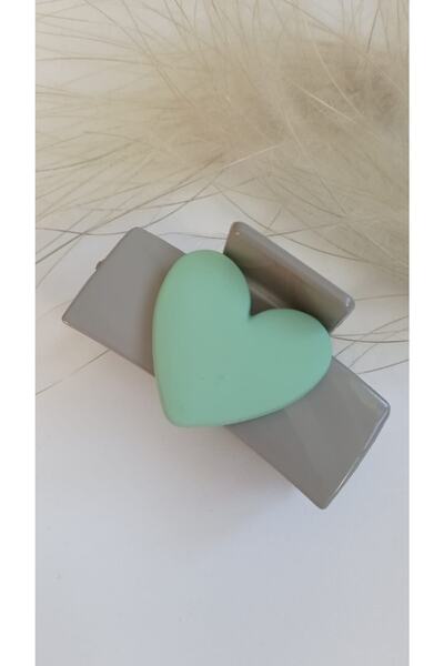 İLKYAZ مشبك مزلاج على شكل قلب ملحق