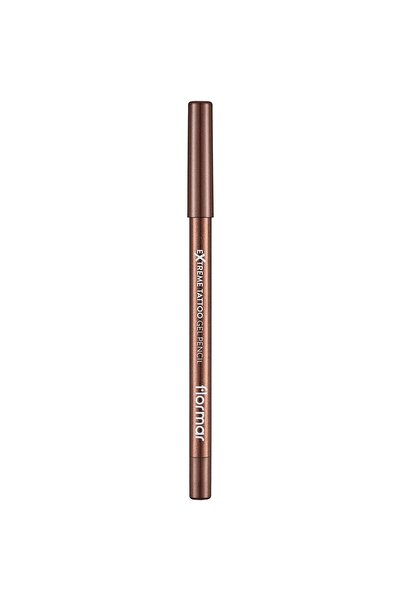 Flormar 01 Glitzy Brown Extreme Tattoo Gel Pencil