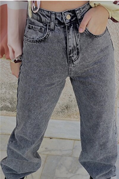 Trn JNS Штани 90-х з лайкри з високою талією Salas Jean з високою талією