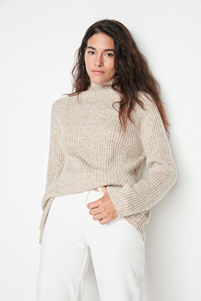 Trendyol Collection Pulover tricotaj cu guler de piatră TWOAW21KZ0650