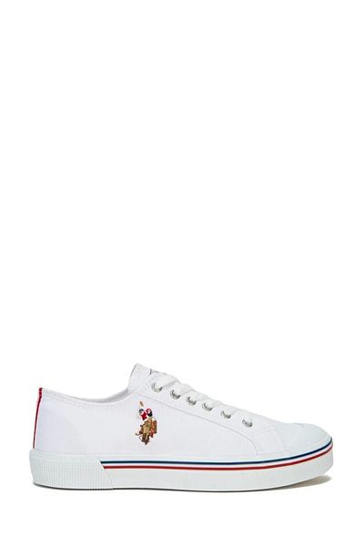 U.S. Polo Assn. Ανδρικά λευκά παπούτσια - κομψά και άνετα