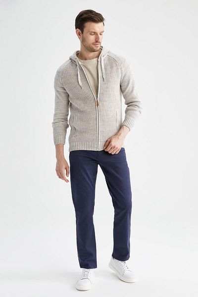 DeFacto Strickjacke - Beige - Regular Fit