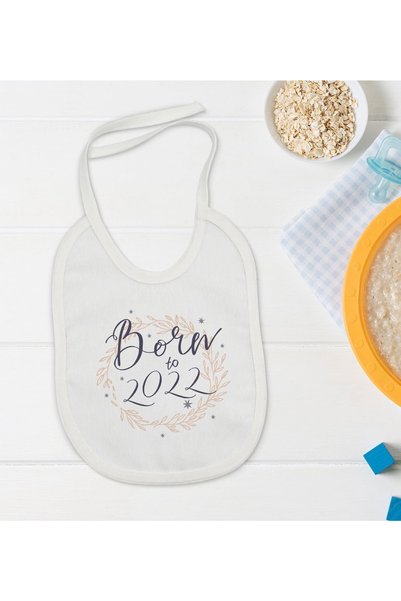 Bk Gift Kids Born To Designed Baby Food Bib - Model 1