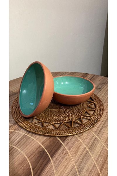 goffin 6-Piece Glazed Pottery Soup Bowl-ground-natural