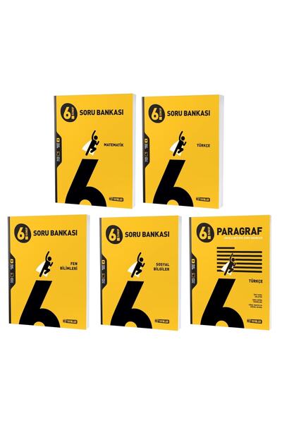 Hız Yayınları Hız 2023 6. Sınıf Matematik Türkçe Fen Sosyal Paragraf Soru Set...