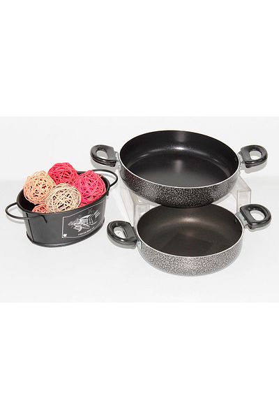 Leydi 2 Pieces 18-22 cm Double Handled Pan Set