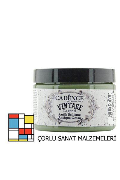Cadence Vintage Legend Antik Eskitme Boyası - VL 07 Yaprak Yeşili