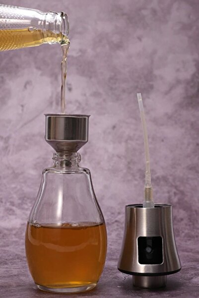 Buffer ® Çok Amaçlı Spreyli Sızdırmaz Cam Şişe Yağdanlık Limon Sirke Sos Püskürtücü Dağıtıcı Sprey