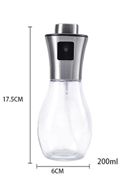 Buffer ® Çok Amaçlı Spreyli Sızdırmaz Cam Şişe Yağdanlık Limon Sirke Sos Püskürtücü Dağıtıcı Sprey