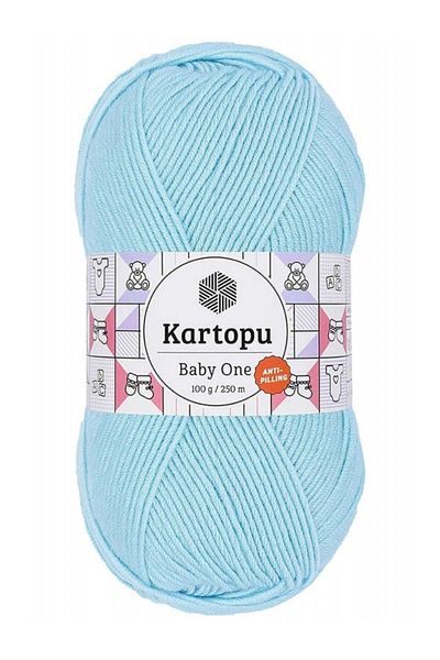 Kartopu Baby One Μη τρίχωμα Baby Wool Sky Blue K502