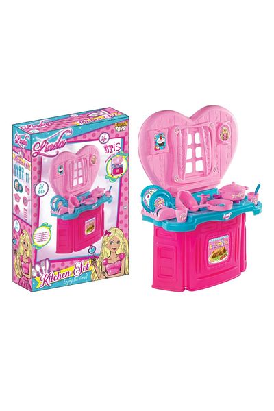 Furkan Linda Heart Kitchen Set
