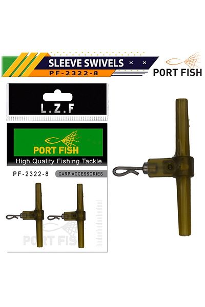 Port Fish 2322-8 Sleeve Swivels Suit Elbow