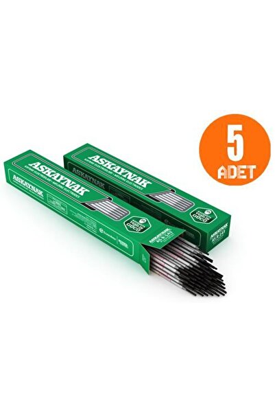 Askaynak As Pik 55 Döküm Pik Demir Kaynak Elektrod 2,5 Mm 30 Cm 5 Çubuk