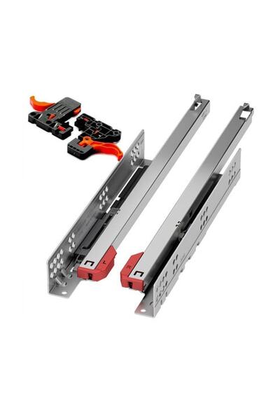 SAMET Ultimade Slide 35 Cm Kısmi Açılım Tandem Ray Mandal Dahil