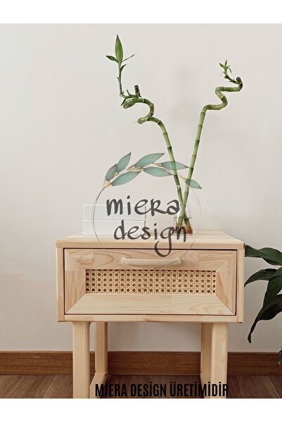 miera design Ahşap Masif Komodin