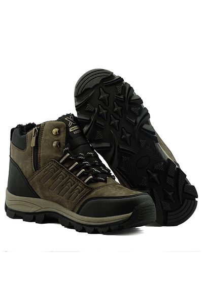LETAO Cold Resistant Mink Unisex Boots - με φερμουάρ και γούνα, 36-47