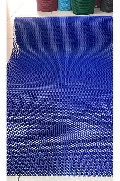 ÖZBALBAN Zmat Star-mat Non-Slip Wet Floor Mat Width 90 Cm Thickness 6 Mm Blue