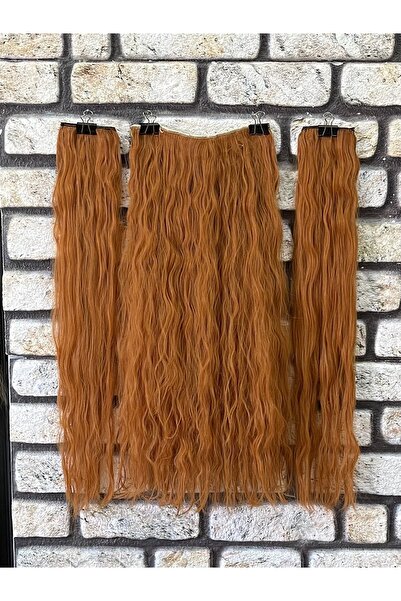 Fenomen Peruk Yarımay+2 Πλαϊνά Χάλκινα Κυματιστά Κουμπώματα