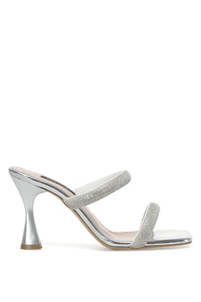 Nine West Selossa 2pr Silver Women's High Heeled Shoes