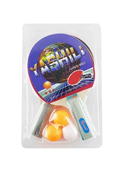 Brother Toys Kaliteli Çocuk Ve Yetişkin Masa Tenisi Seti 2 Raket 3 Top Pinpon...
