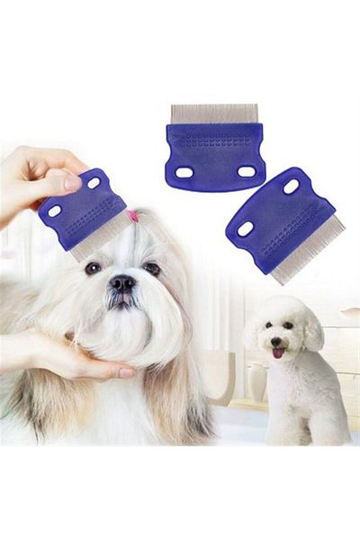 optana Pet Lice Comb Cat Dog Lice Flea Vinegar Cleaning Collecting Comb 6 Cm