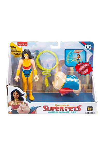 mattel Hgl01 Imaginext Dc League Of Super Pets - Kahramanlar Ve Hayvanlar