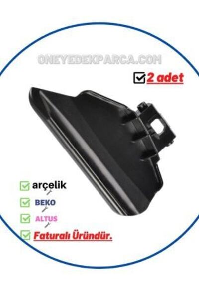 Arçelik 9123 Ycm Çamaşır Makinesi Siyah Kapak Mandalı (2 Adet)
