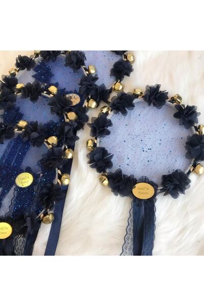 Evsay Isme Özel Lazer Güllü Kına Tefi Def Kına Malzemesi Tef Vurmalı Çalgı De...