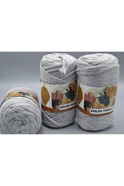 Hobigram Γκρι Twist Macrame Crawl Twine – Ειδικό σχέδιο, Αξεσουάρ, Ποιοτική Παραγωγή, Εντυπωσιακό Στυλ – Πλεκτό νήμα