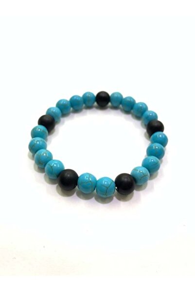 Mıçı سوار حجر الفيروز الطبيعي