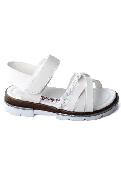 KARAMAZI Sandale pentru fete - Kiko Şb 2469-78 Ortho Pedic, Papuci albi