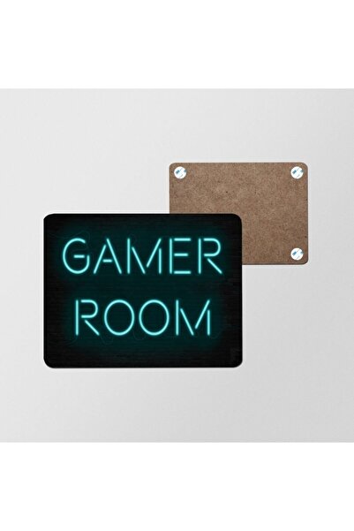 ÖZ İŞ MOBİLYA Masă Neon MDF pentru camera de gaming