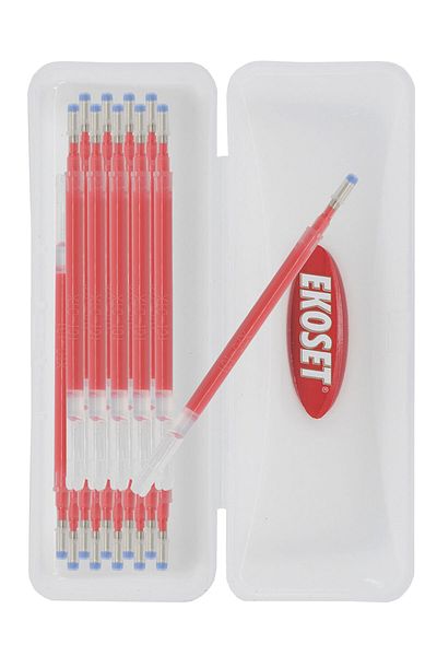 ekoset Red Inside Flying Pen With Heat And Ironing 20 Pieces