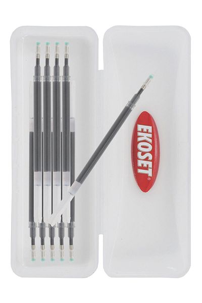 ekoset Black Inside Flying Pen With Heat And Iron 10 Pieces