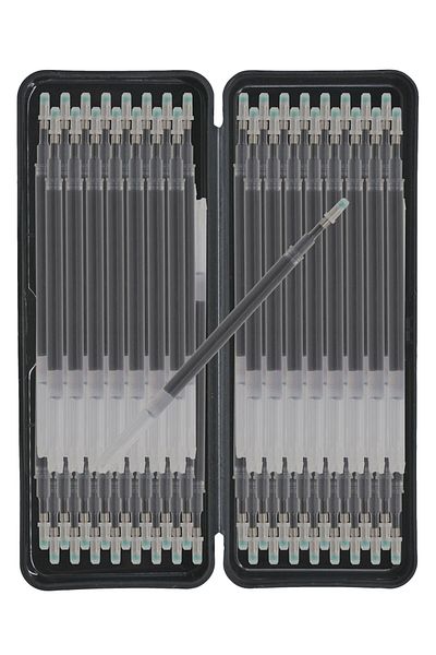 ekoset Black Inside Flying Pen With Heat And Iron 100 Pieces