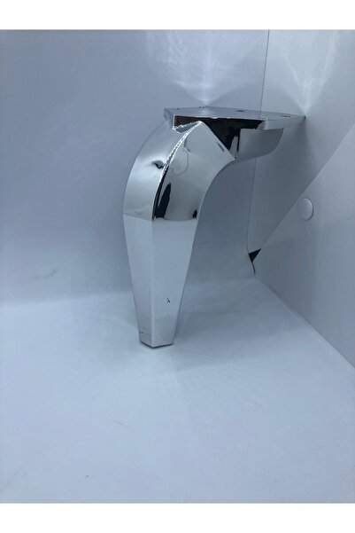 tarlasan Plastic, 15 Cm Chrome Plated, Seat, Furniture Leg (4 Pieces)