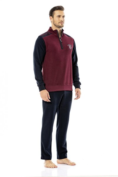 Poleren 7034 Ανδρική φόρμα με μισό φερμουάρ Σελανίκη