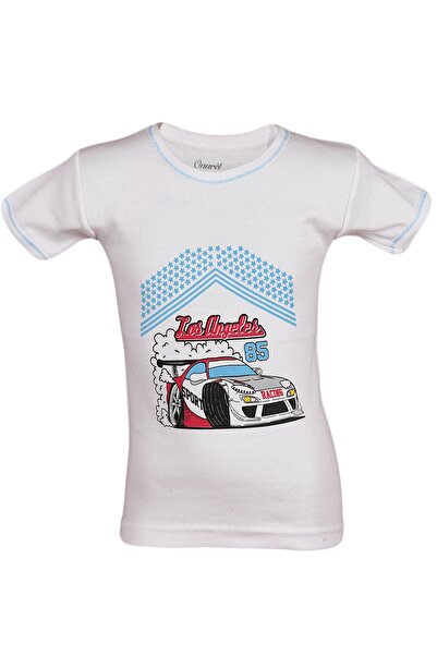 Onurel Хлопчача 100% бавовна/коттон 6-пачка Футболка з принтом, короткий рукав