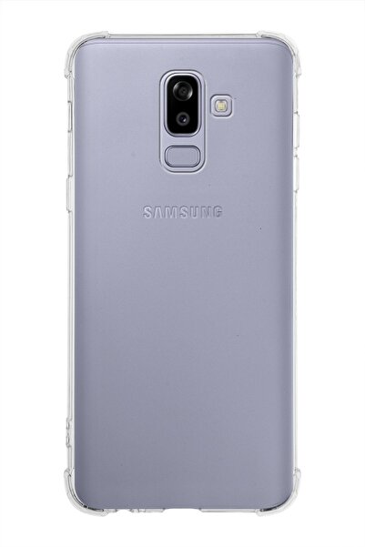 CaseWorld Samsung Galaxy J8 (2018) Kapak Köşe Korumalı Airbag Antishock Silik...