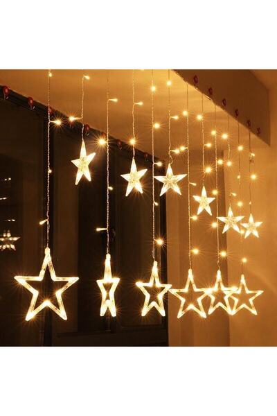 Genel Markalar Yıldız Saçak Perde Led 2.5 M.