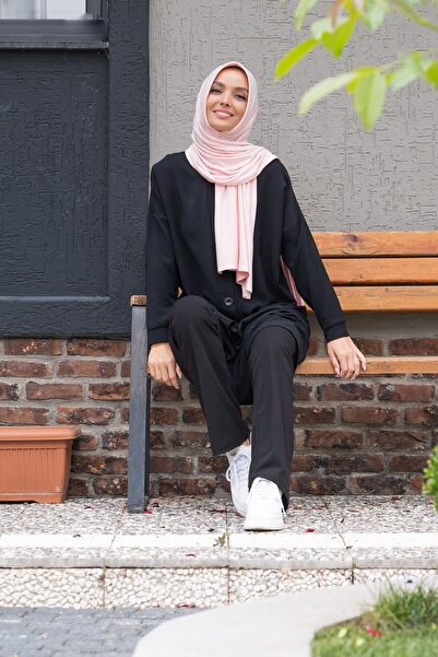 ELANS Combed Cotton Ready Practical Shawl Scarf Powder