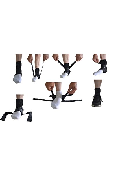 BELLFLEKSS 1 قطعة حزام ضغط الكاحل الرياضي الأكمام دعم ضمادة مرنة مدعومة