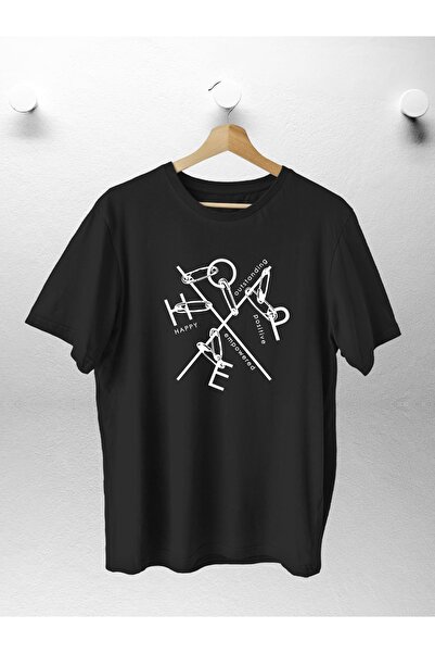 BM FASHION SHOP Μπλουζάκι με στάμπα Hope Oversize