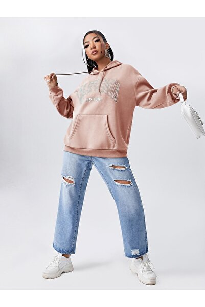 Machetta Καλιφόρνια Printed Hooded Oversize Sweatsihrt