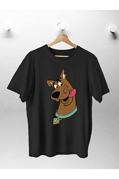 BM FASHION SHOP Γυναικείο ανδρικό μπλουζάκι με στάμπα Scooby Doo Oversize