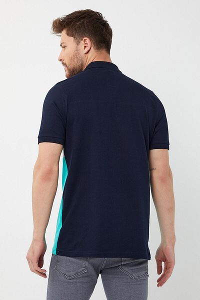 AMAZING CRASH Ανδρικό μπλουζάκι Polo Neck Three Colors Slim Fit
