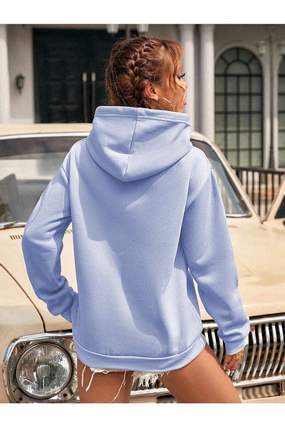 Machetta Sweatsihrt Oversize με κουκούλα 3 τεμαχίων με σχέδιο καρδιάς